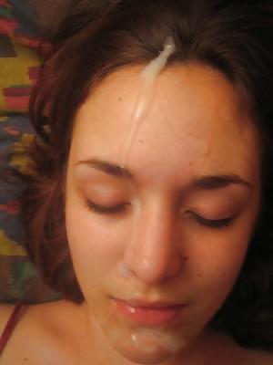 Exposed:  Cute Girlfriend Gets Facialized porn gallery