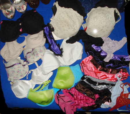 My Starting Collection of bra's, panties and heels