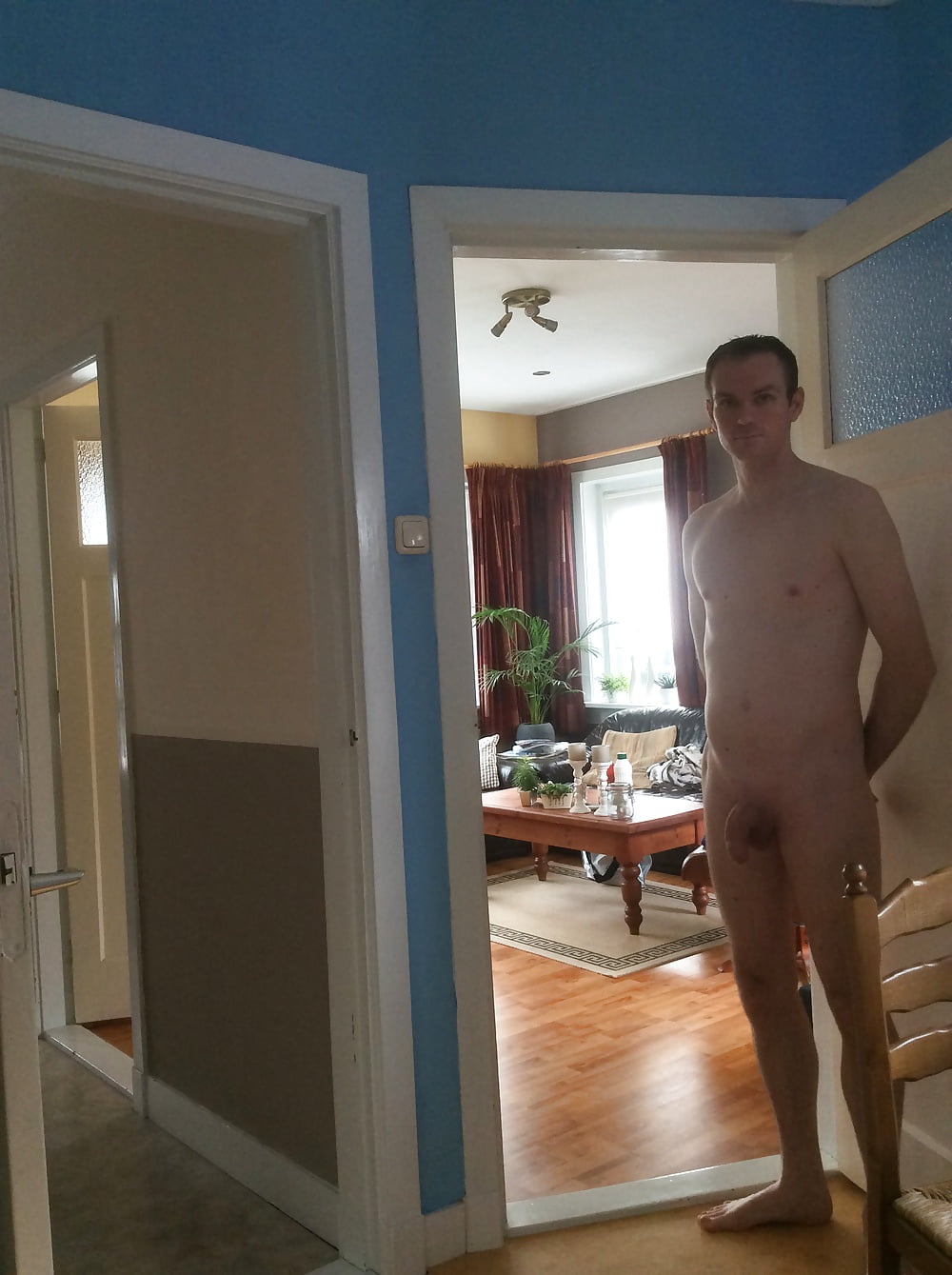 Naked posing inside my home and feeling frisky! porn gallery