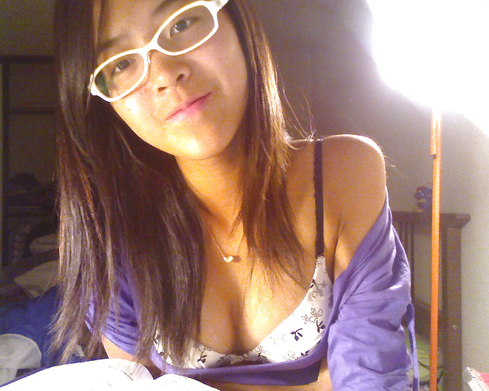 Sexy asian teen with glasses porn gallery