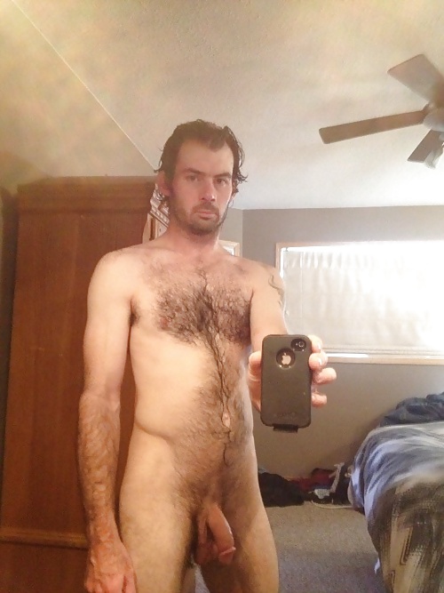 Amateur Naked Hairy Man pic