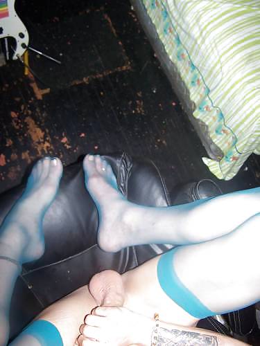 foot and nylon fetish porn gallery