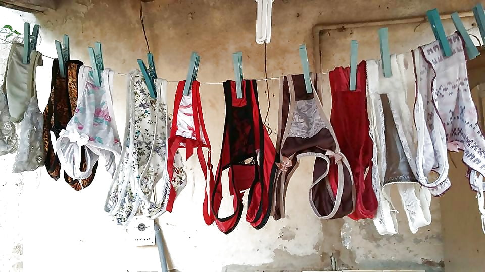 Adoro calcinha no varal porn gallery