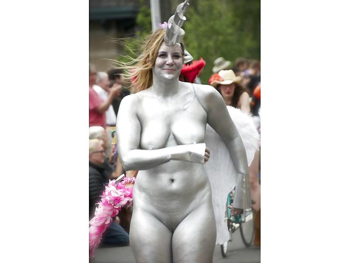 Nude Painted Ladies in Public Fetish Gallery 8 porn gallery