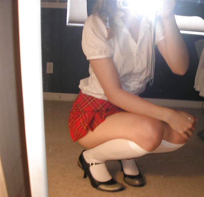 selfshot teen with red skirt porn gallery