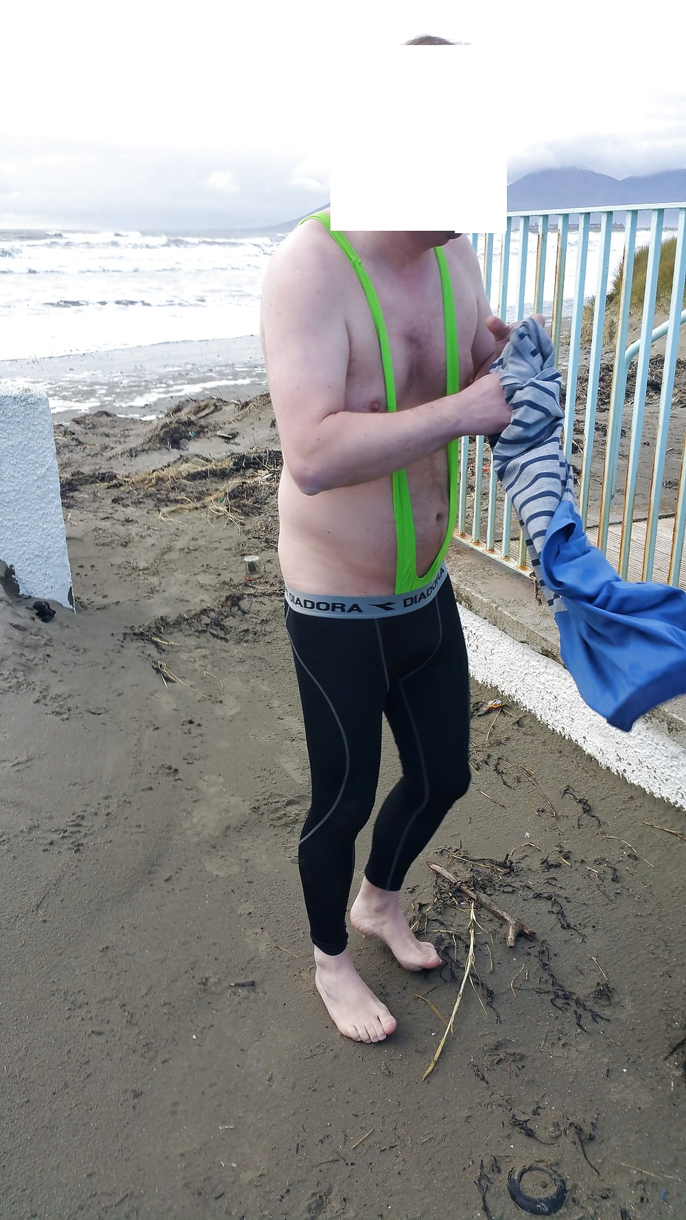 Winter Beach Shoot porn gallery