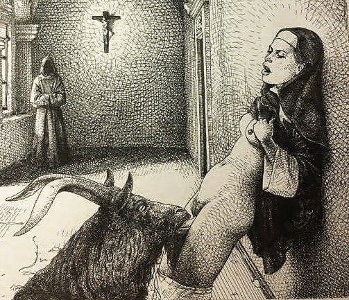 Sexy Nun Drawing - Nuns and priests who fuck, drawings - 41 Pics | xHamster