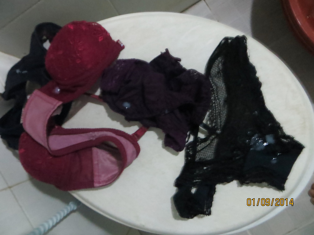 Cum on panties & bras of my sexy neighbour girl 1-9-2014 porn gallery
