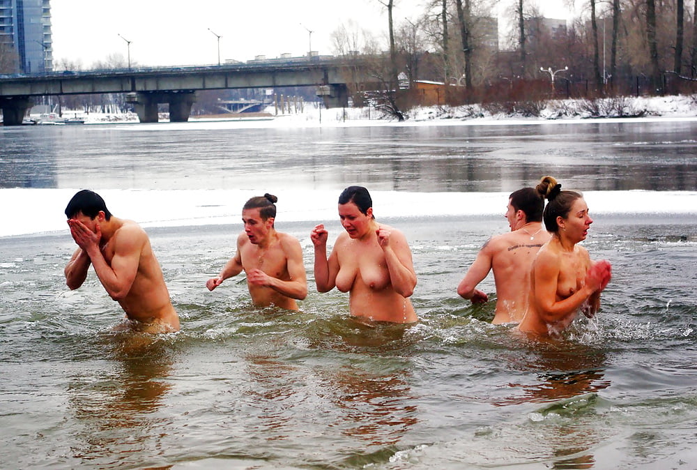 Ukrainian winter nudists, part 1 porn gallery