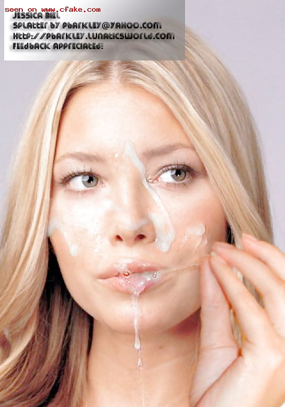 Jessica biel nude with jizz all over face — photo 5