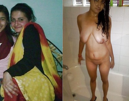 Clothed Unclothed Indian Bitches