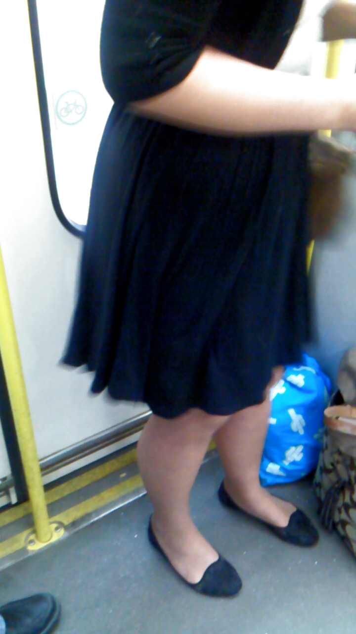 Once again, lovely ladies of public transit. porn gallery