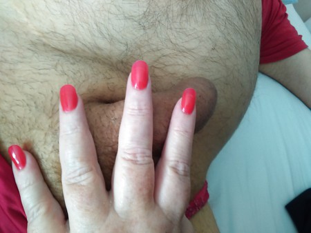 sexy red things sharing with the wife