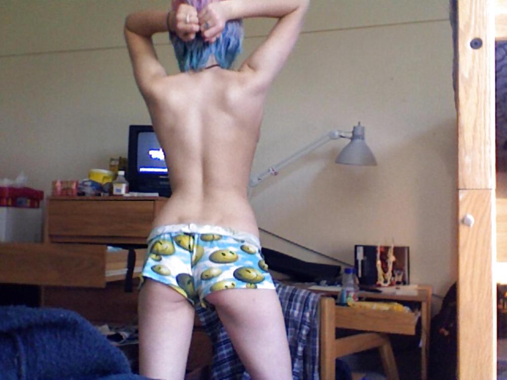 Stolen Pics - Busted Emo Slut Part 1 porn gallery