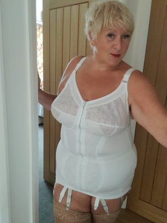 vintage corsalette tease         