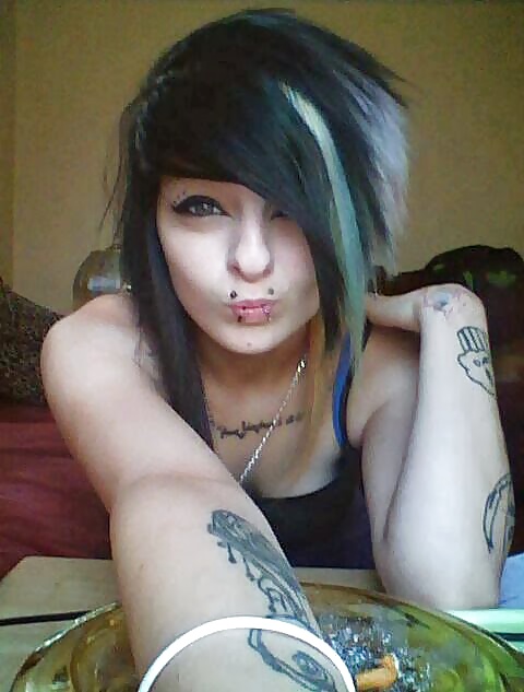 Emo girls with nice tattoos porn gallery