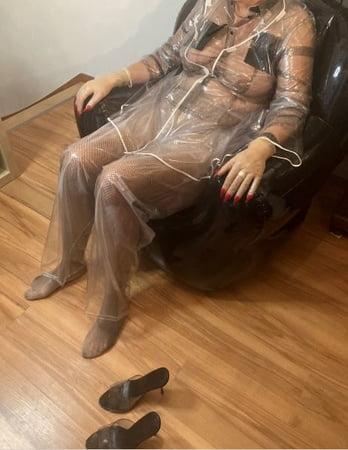 clear high heels and clear pvc fetish         