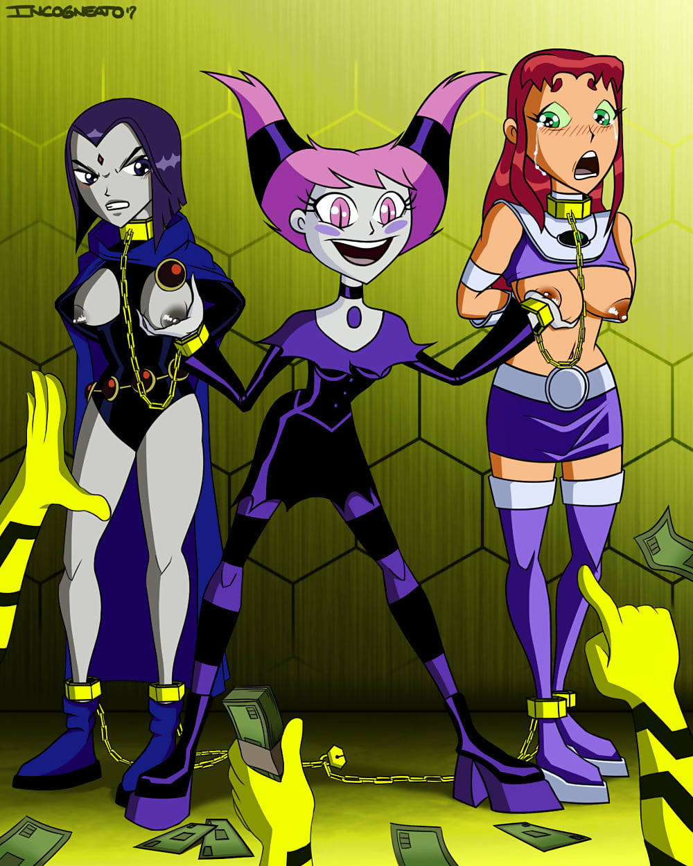 Dirty teen titans toons