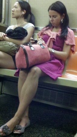 New York Subway Girls 57