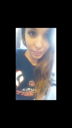 Nice Auburn University Girl WAR EAGLE