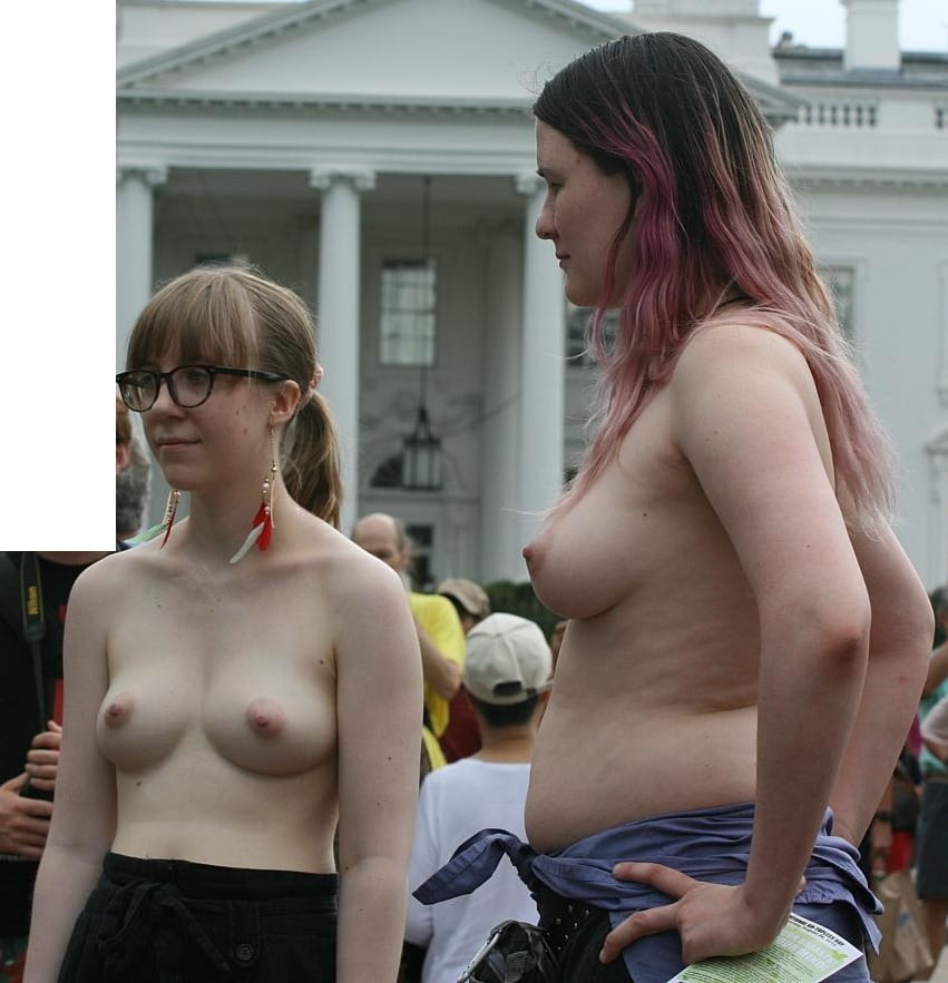 Butterface Topless Protester With Lovely Tits 25 Pics Xhamster