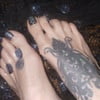 Oiled foot rub