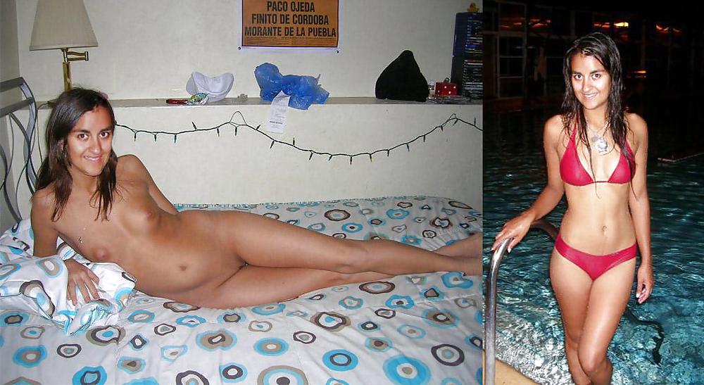 Sexy ladies before and after dressed undressed porn gallery
