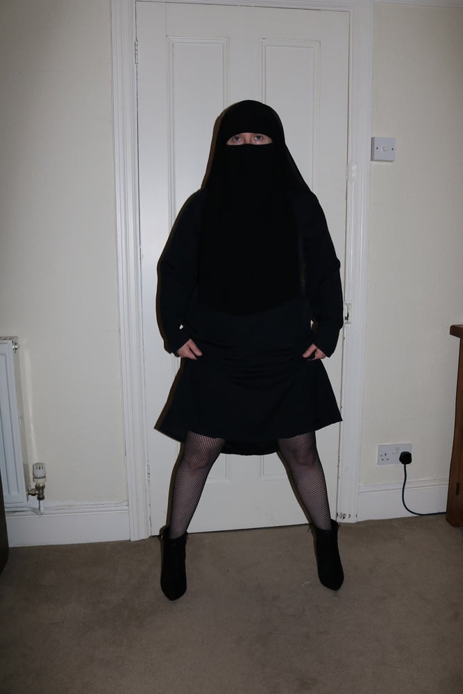Burqa Niqab Fishnet Pantyhose  
