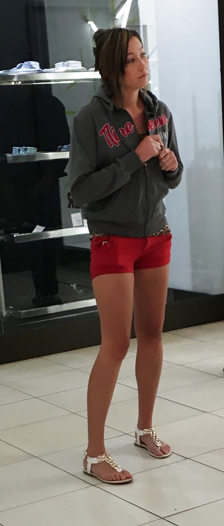 Such a tight mall teen in shorts porn gallery