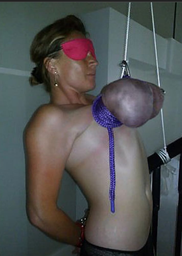 BBW BDSM hanging from the tit's- 29 Photos 