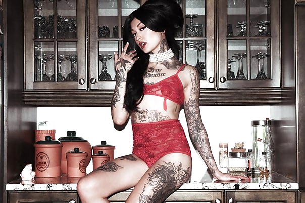 Beautiful Girls with tattoos porn gallery