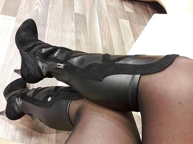 Gay nylon stockings latex