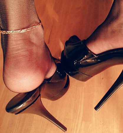 Feet Nylons High heels