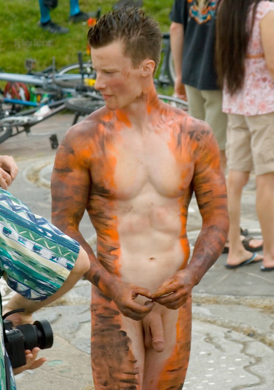 More related full body painting festival men women.