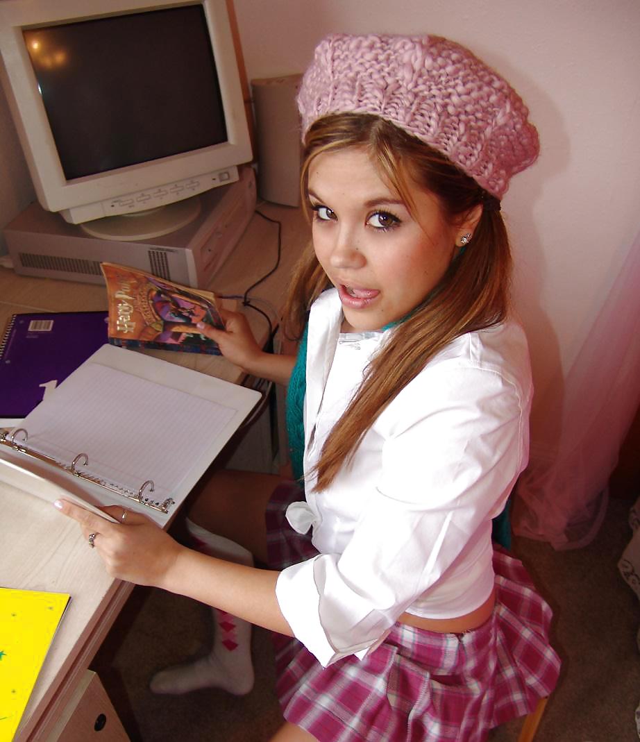 Horny Topanga - Doing her homework porn gallery