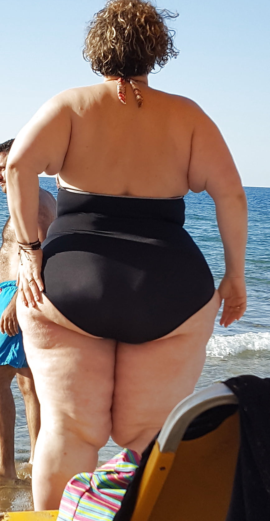 Ssbbw Mature Amateur Spied On The Beach In Swimsuit Porn Gallery 111444964