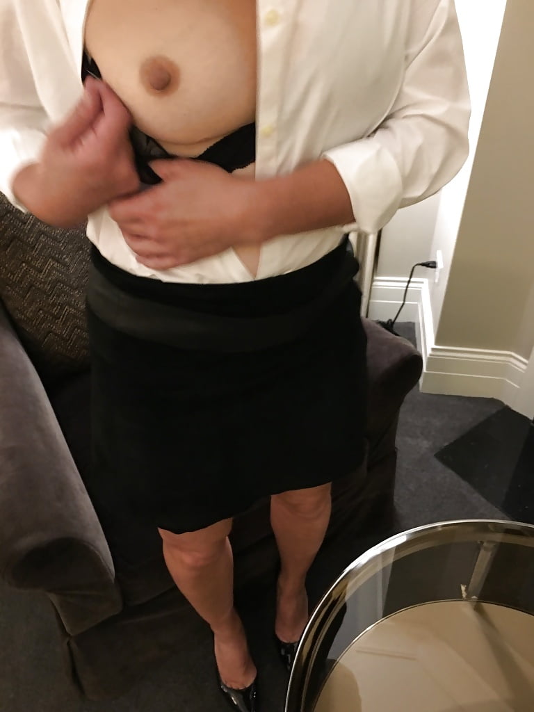 Wife undressing after work pic