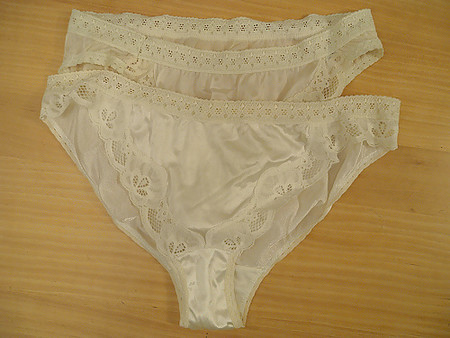 Panties from a friend - white, last set