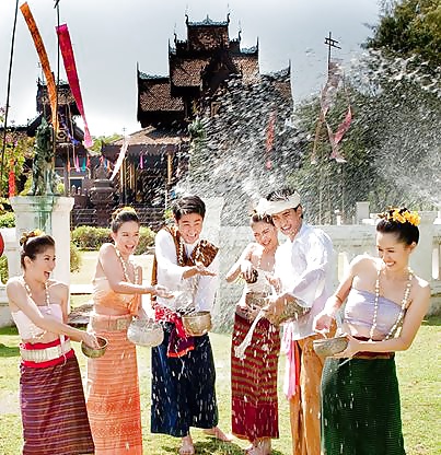 Amateur Self Shot Songkran Festival Thailand Funny Day porn gallery