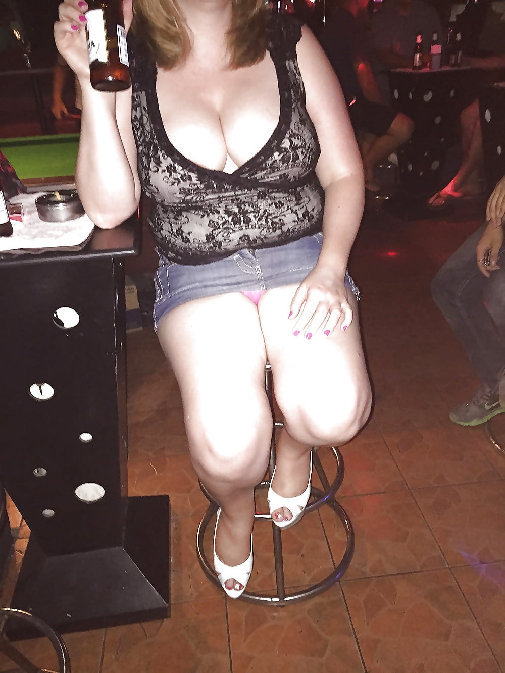 Topless in denim 2 porn gallery