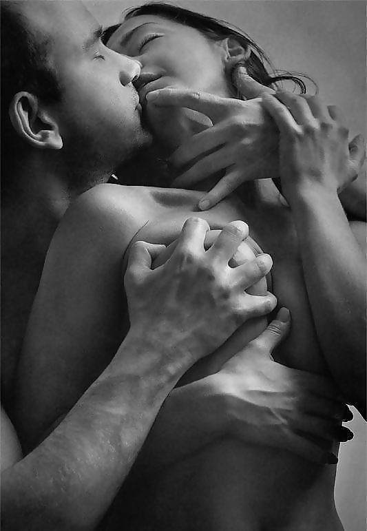 Erotic Sensual Kisses in Black&White - Session 2 porn gallery