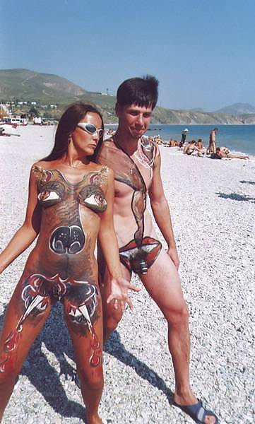 Nudist Pictures I love 16 Body painting porn gallery