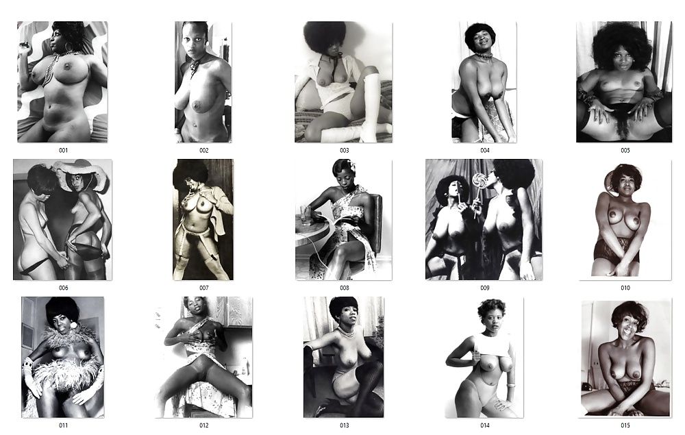 Vintage Black lady's-num-009 porn gallery