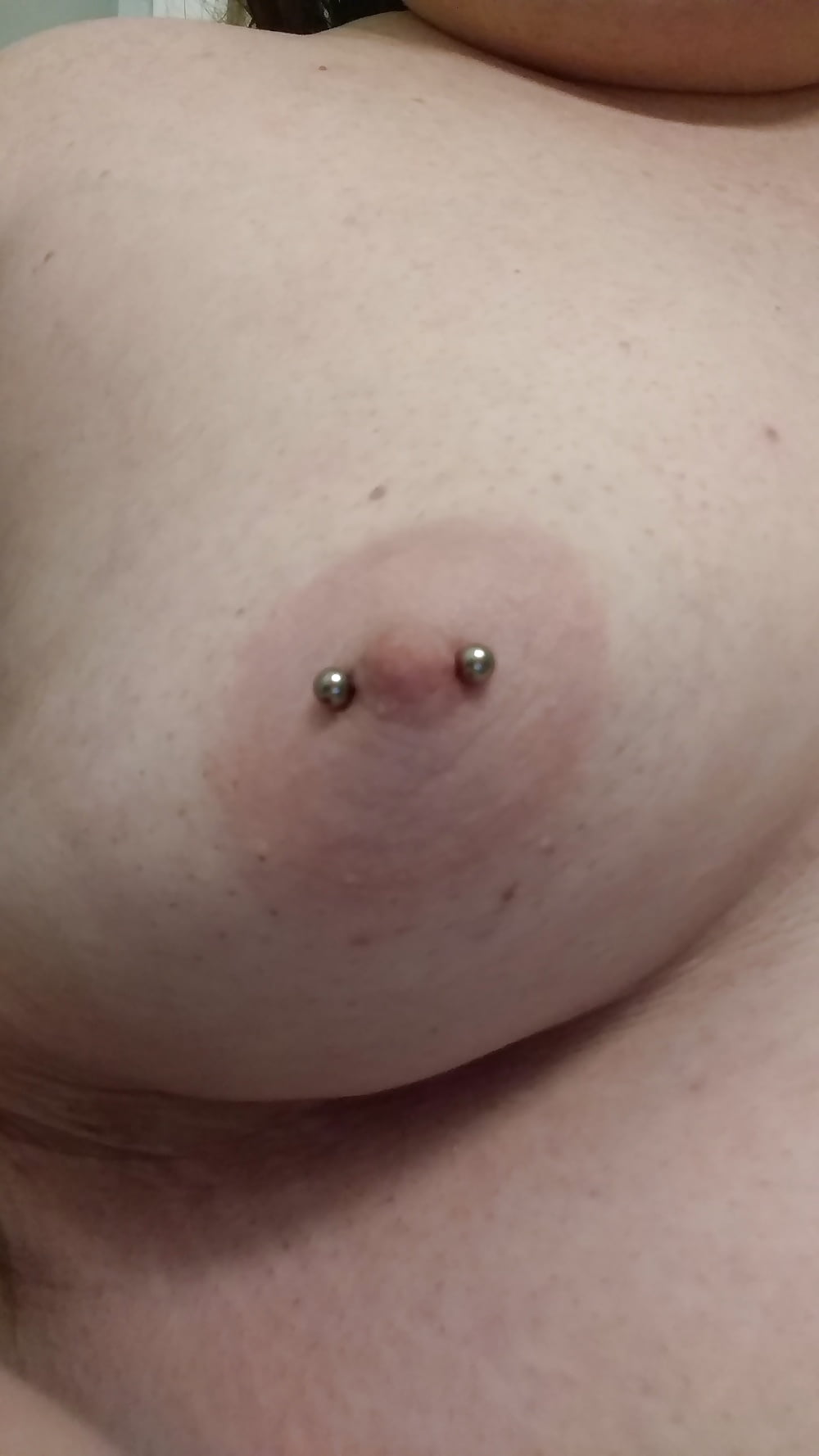 Nipple piercings cross
