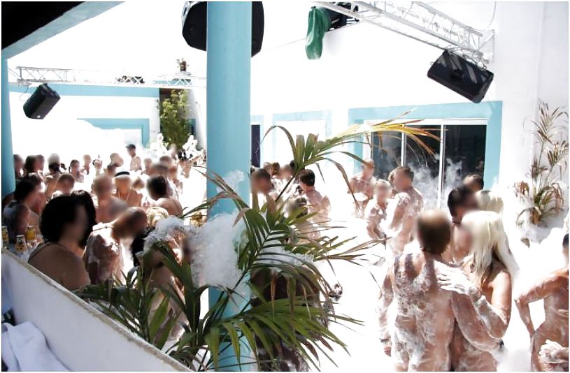 Cap d'Agde Foam parties porn gallery