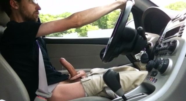 Jerking Off While Driving.