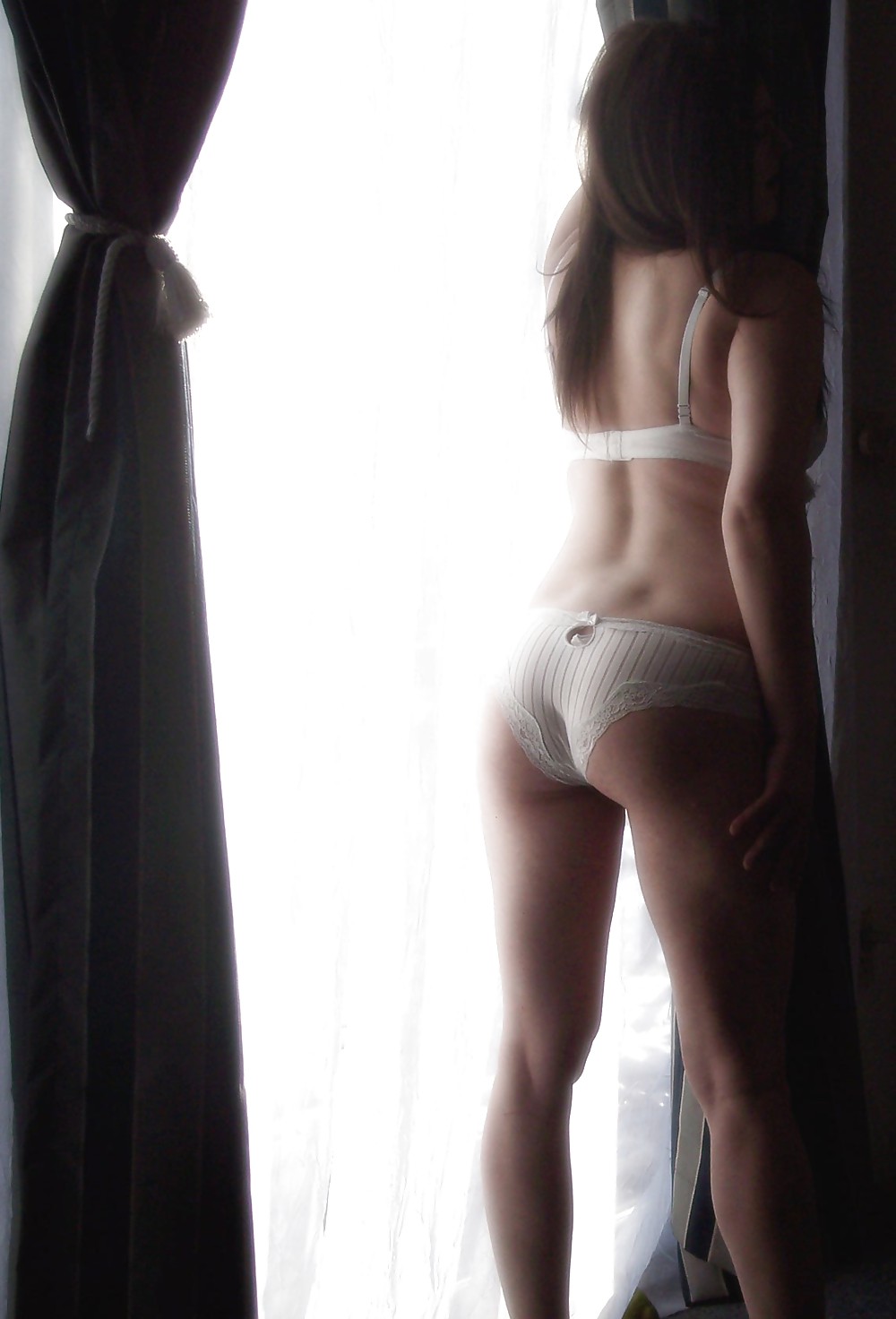 White panties and bra porn gallery