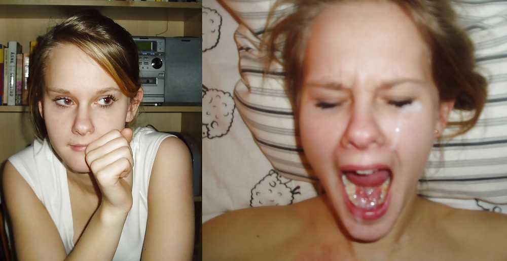 before and after facial cumshot porn gallery