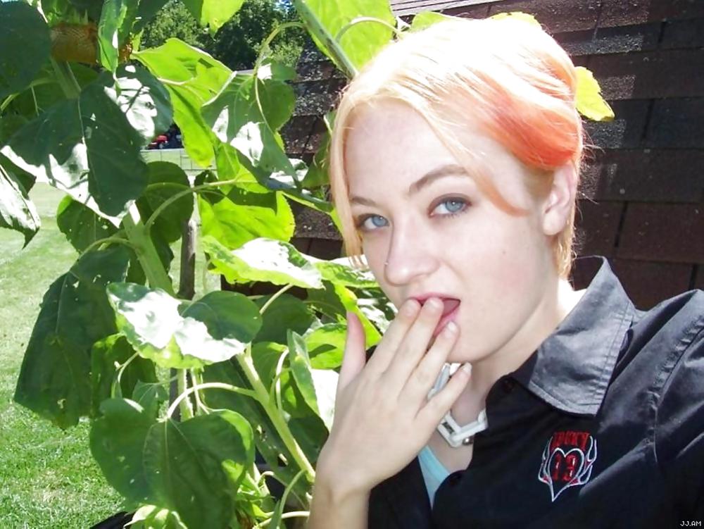 Stolen Pics - Busted Emo Slut Part 1 porn gallery