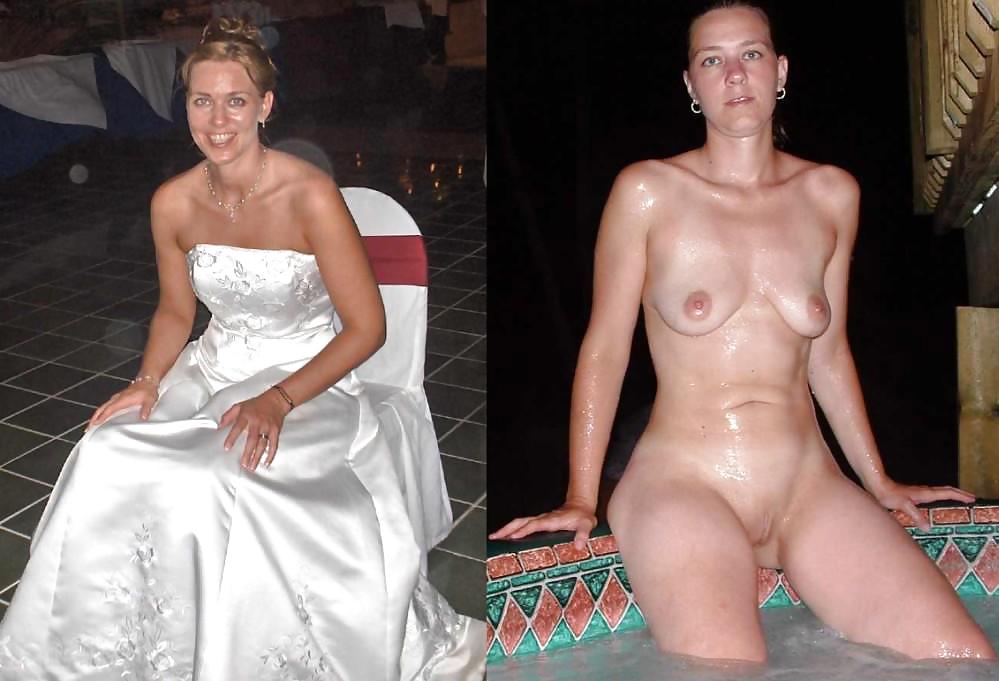 Brides, dressed and undressed - N. C. porn gallery